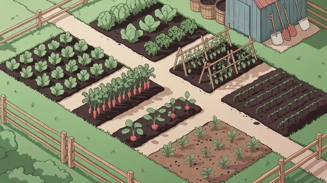 Rotation des cultures au potager