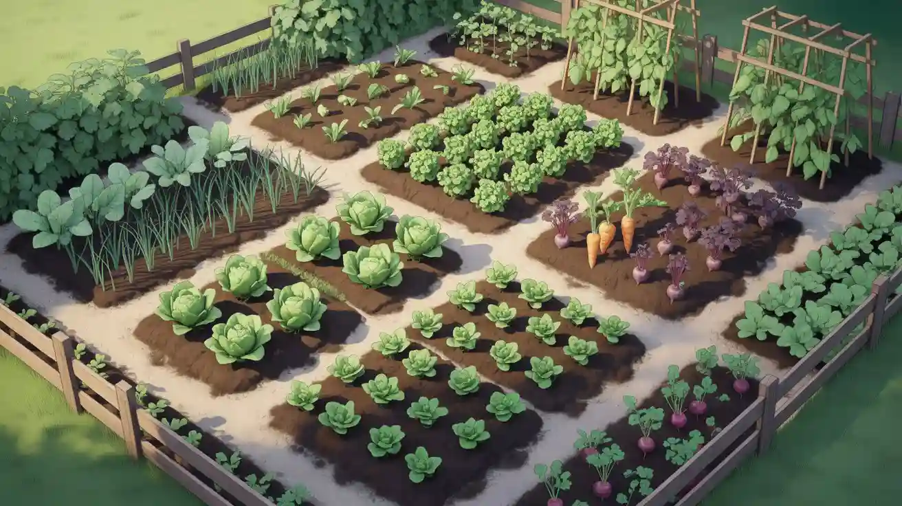 Rotation des cultures jardin